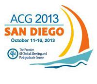 American College of Gastroenterology(ACG) Annual Scientific Meeting and Postgraduate Course -ACG 2013 American College of Gastroenterology(ACG) Annual Scientific Meeting and Postgraduate Course -ACG 2013