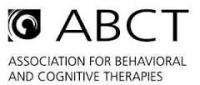 Association for Behavioral and Cognitive Therapies (ABCT) Annual Convention 2020