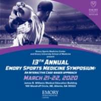 13th Annual Emory Sports Medicine Symposium : An Interactive Approach