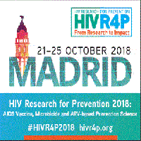 HIV Research for Prevention (HIVR4P) 2018