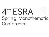 4th ESRA Spring Monothematic Conference