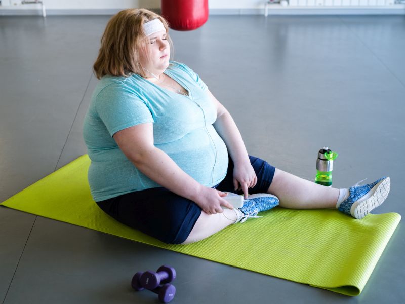 Disordered Eating Behaviors Up for Overweight Young Adults